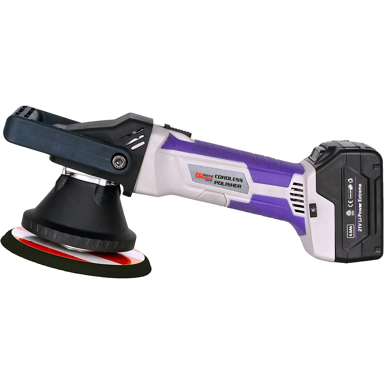 XRC RBL22003 RBL Products 21mm Big Orbital Cordless Polisher Buffer