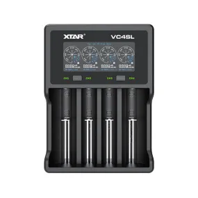 XTAR VC4SL 3A QC3.0 Fast Lithium-Ion Battery Charger