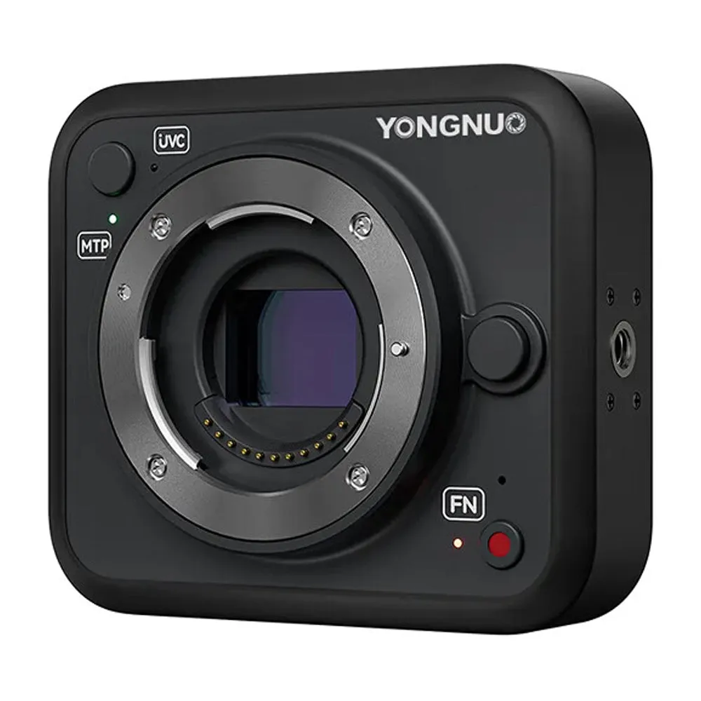 Yongnuo YN433 Micro Four M4/3 Thirds Video Camera 4K UHD Live Streaming, Broadcast, Creative Video Content for Windows and Android OS PC, Laptop, Smartphone, Tablet, Streaming Devices