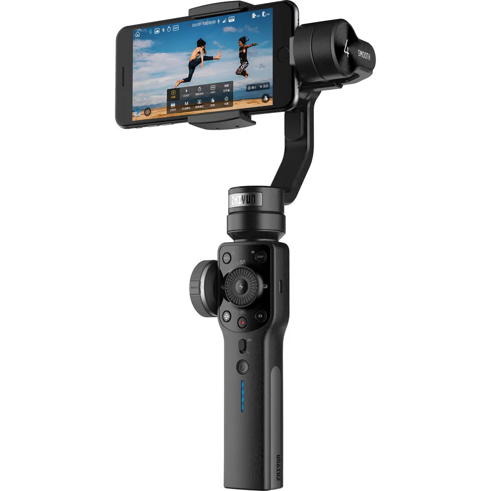 Zhiyun Smooth 4 3-Axis Mobile Handheld Gimbal Stabilizer with Mini Tripod for Smartphones